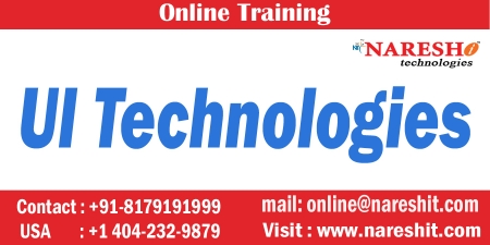 UI Technologies Online Training in Hyderabad-Best Ui Technologies Training Institute