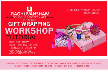 gift wrapping workshop tutorial 