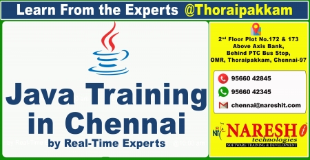 Best Java Training Institute in Chennai, OMR, Thoraipakkam - Naresh IT