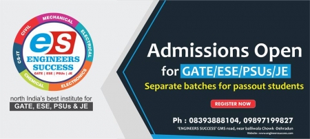 Best  Mechanical GATE Coaching Institute in dehradun Engineers Success 