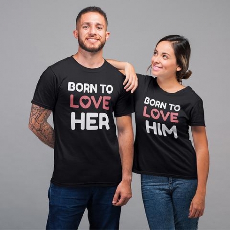 Buy latest Desinger Couple T- Shirts Online At Popstore