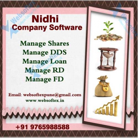 Nidhi Company Software, Banking Software