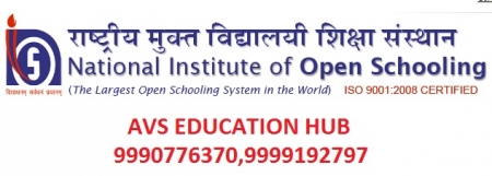 Do 9th,10th,11th and 12th from NIOS open School @ 9990776370
